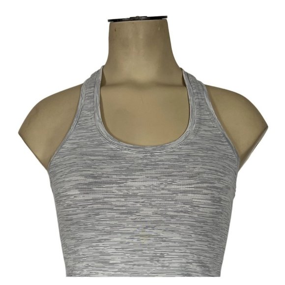 Lululemon women's light gray heathered workout top size small - Picture 2 of 7